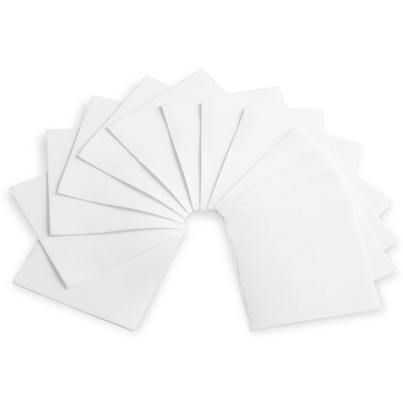 [Australia - AusPower] - Disposable Cocktail Napkins Paper, [200 Pack] 10" x 10" 2-Ply Quilted Beverage Napkins, Disposable Napkins For Bar, Café, Party Or Event. 