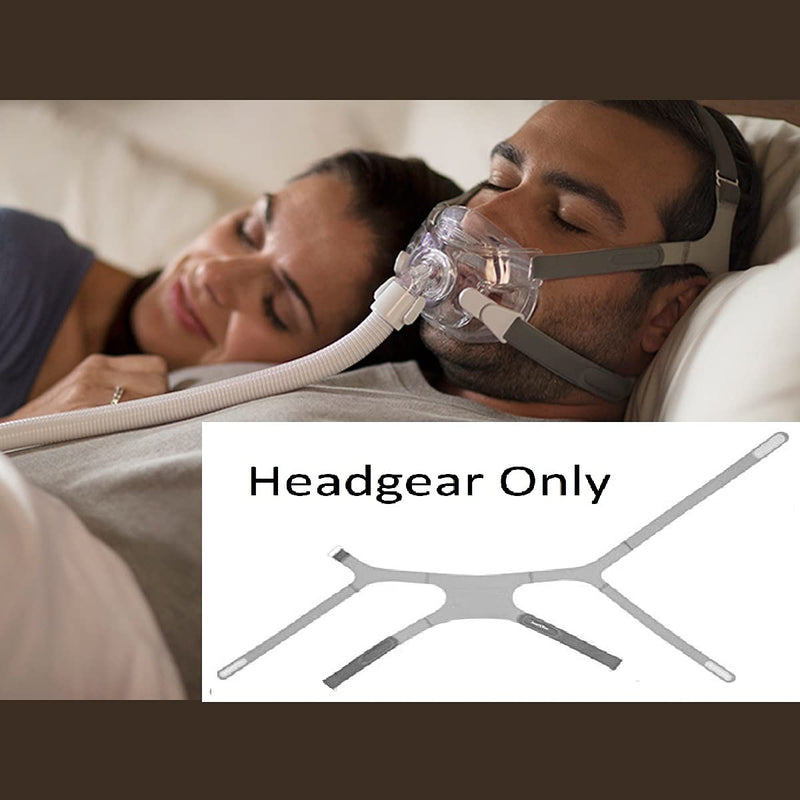 [Australia - AusPower] - Organic Deal Amara View Headgear Compatible with Respironics Amara View CPAP Mask – CPAP Headgear Amara View – Replacement Straps for Respironics Amara View Headgear (Mask, Clips not Included) 