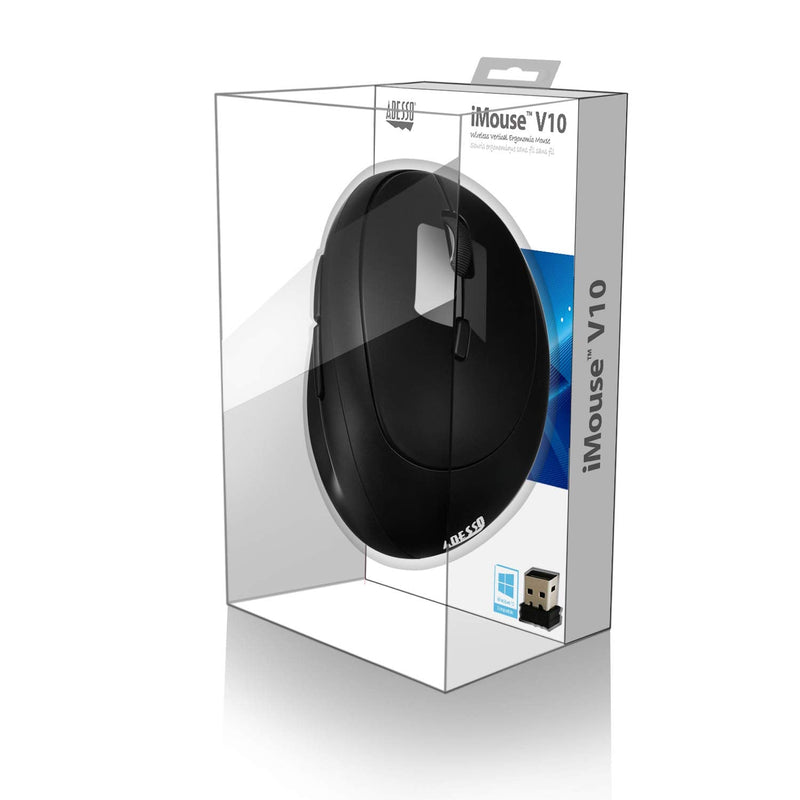 [Australia - AusPower] - Adesso Wireless Vertical Ergonomic Mouse 