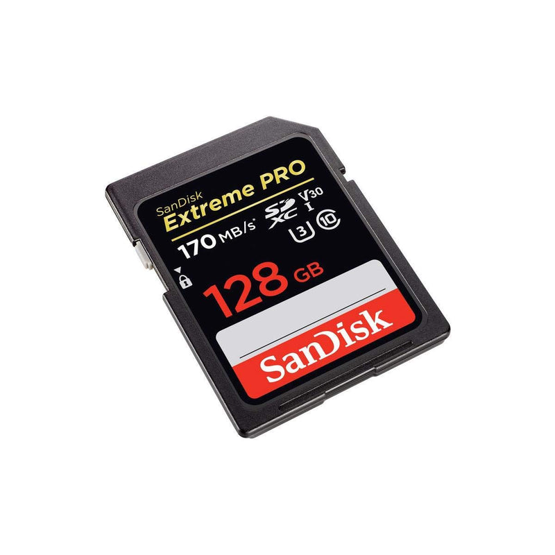 [Australia - AusPower] - SanDisk 128GB Extreme PRO UHS-I SDXC Memory Card, SDSDXXY-128G-ANCIN 