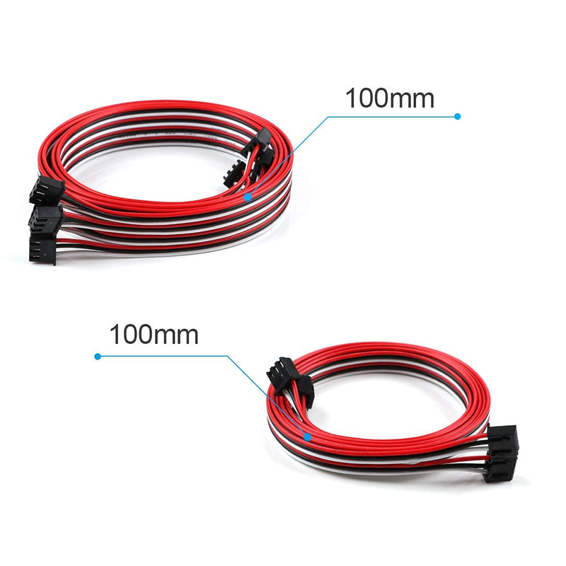 [Australia - AusPower] - MakerHawk 6pcs Optical Endstop with 1M Cable Optical Switch Sensor Photoelectric Light Control Optical Limit Switch Module for 3D Printer 