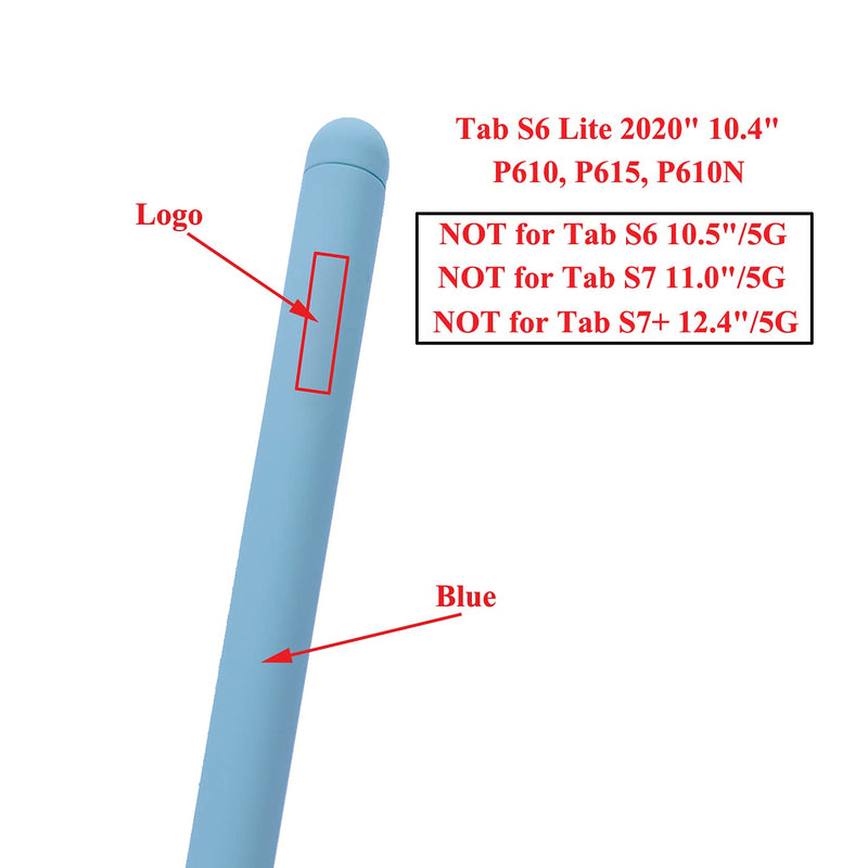 [Australia - AusPower] - Ubrokeifixit Tab S6 Lite P610 P615 Touch Pen,Stylus Pen,Touch Stylus S Pen Replacement(Without Bluetooth) for Samsung Galaxy Tab S6 Lite 2020" 10.4" P610 P615 P610N,with Tips/Nibs (S6 Lite/Blue) 