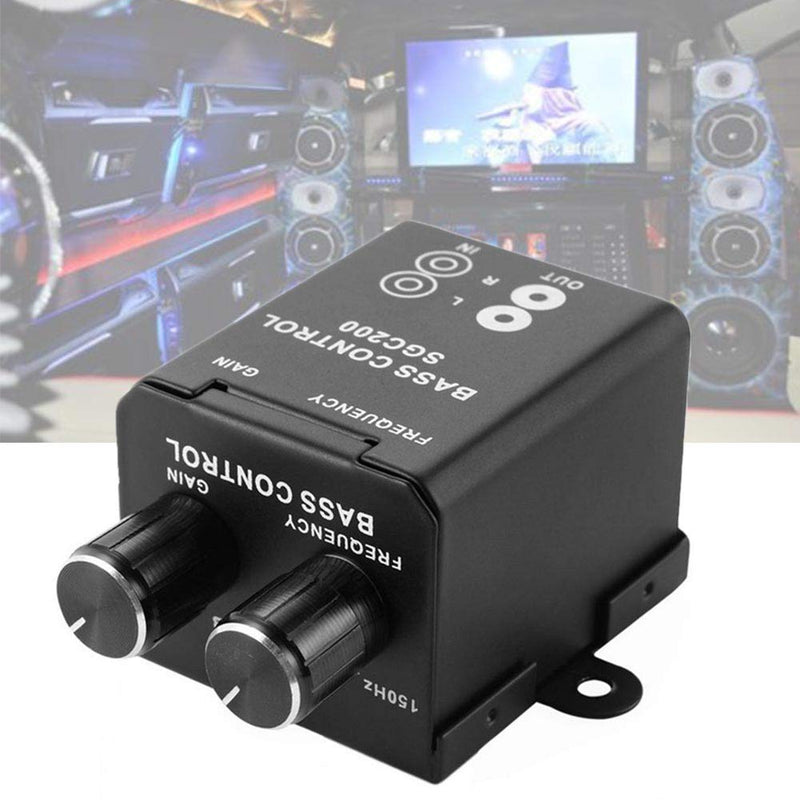 [Australia - AusPower] - Product Name: bass Remote Control knob, car bass Controller, car Amplifier General bass knob, Volume Regulator bass Controller knob 4x5x3cm 