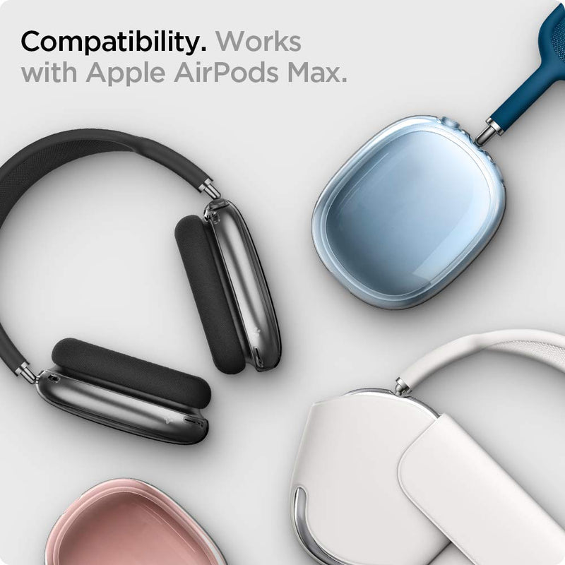 [Australia - AusPower] - Spigen Ultra Hybrid PRO Designed for Airpods Max Case Cover Protective Ear Cup Covers - Crystal Clear 