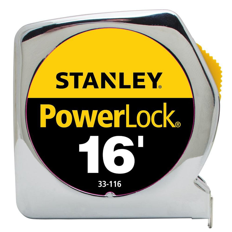 [Australia - AusPower] - STANLEY PowerLock Tape Measure, 16-Foot (33-116) 