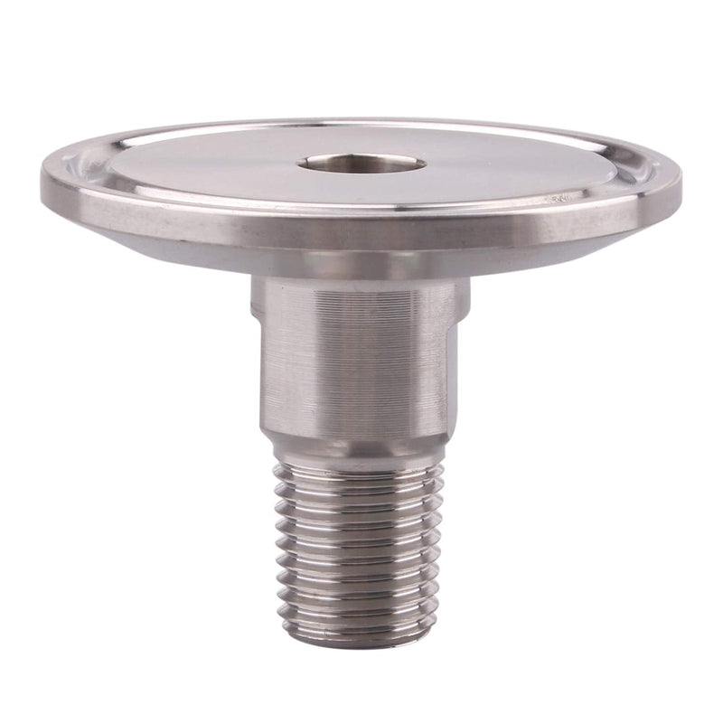 [Australia - AusPower] - DERNORD 1.5 Inch Sanitary Tri Clamp to 1/4" Male Tri Clover 1/4" NPT Male (1.5 inch Tri-clamp) 