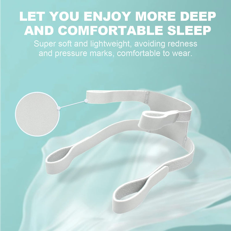 [Australia - AusPower] - 2PCS Headgear Compatible with Headgear, Headgear Straps Supplies Compatible with Head Strap, Clips NOT Included 