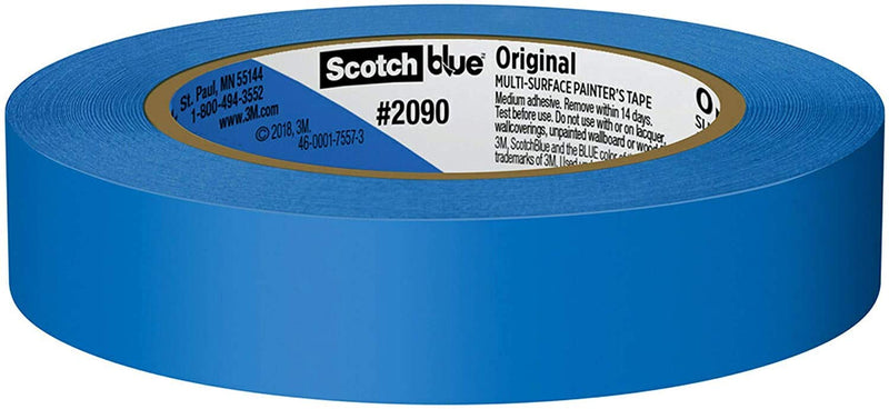 [Australia - AusPower] - Blue Painter's Tape, Multi-Surface Painter's Tape, 14 Day Clean Release Tape, 0.94 Inches x 60 Yards - 1 Roll 