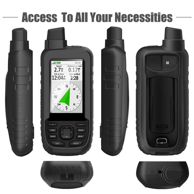 [Australia - AusPower] - TUSITA Case Compatible with Garmin GPSMAP 66s 66st 66sr - Silicone Protective Cover - Handheld GPS Accessories 