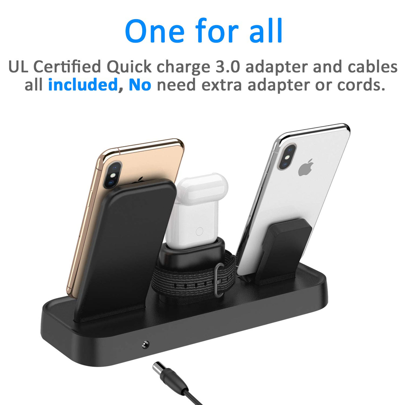 BoxWave Charger Compatible with Apple iPhone SE (2020) - Wireless  QuickCharge Stand (10W), No Cord; no Problem! Charge Your Phone with Ease!  for Apple