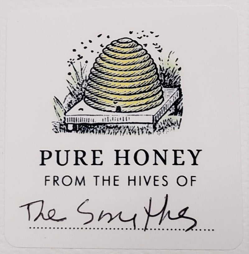 [Australia - AusPower] - HONEY LABELS, 2" X 2" SQUARE, FILL IN STYLE, SETS OF OF 12/18 / 24 (24) 