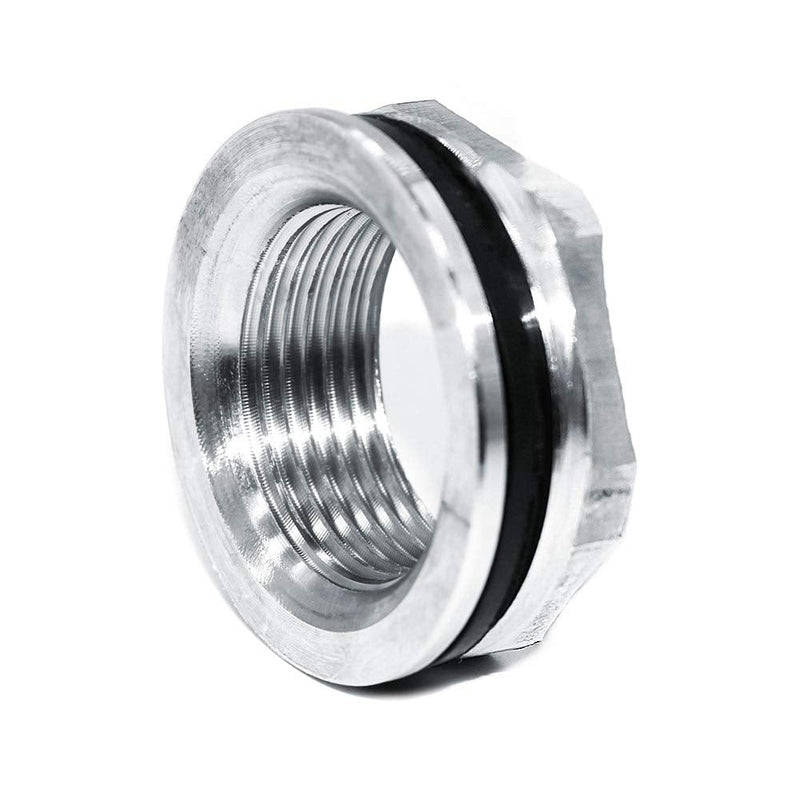 [Australia - AusPower] - Beduan 1" FPT Bulkhead Water Tank Connector Stainless Steel Thru-bulk Fitting 1 Inch 