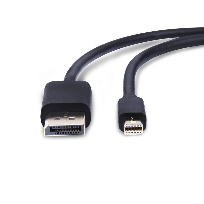 [Australia - AusPower] - AllEasy Gold Plated Mini DisplayPort to DisplayPort Cable Support 4K@60Hz Resolution, Black, 10 Feet MiniDP to DP 10Ft 