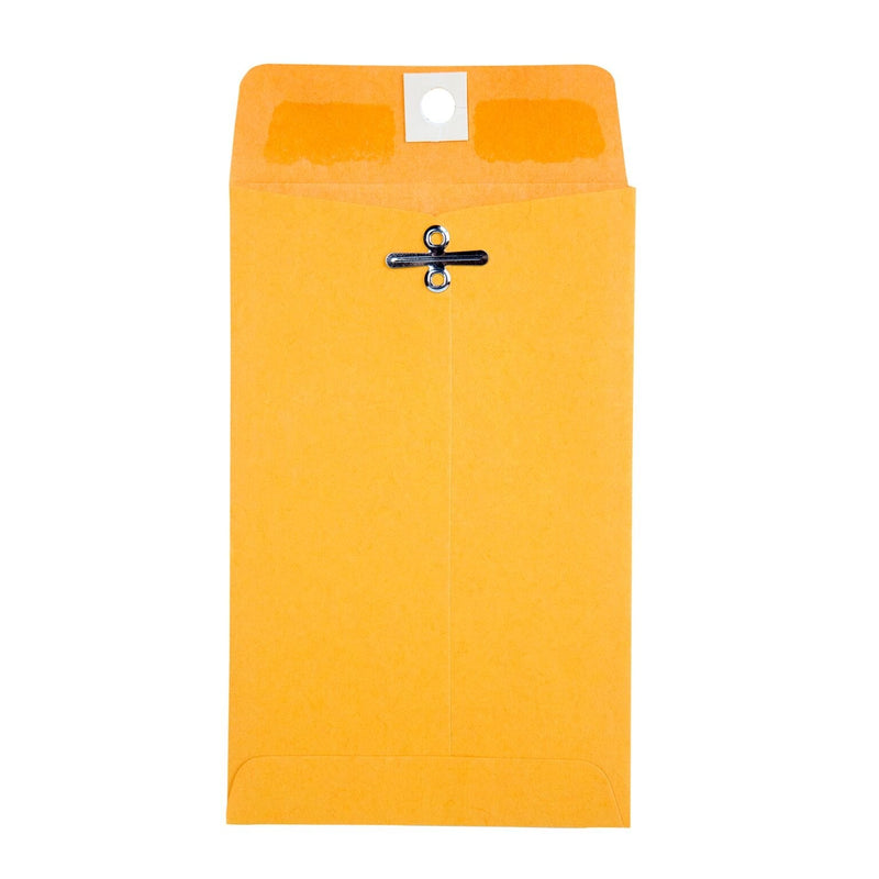 [Australia - AusPower] - Quality Park 4 x 6-3/8 Clasp Envelopes, Clasp and Gummed Closures for Storing or Mailing, 28 lb Kraft, 100 per Box (QUA37815) 4 x 6.375 Inches Standard Packaging 