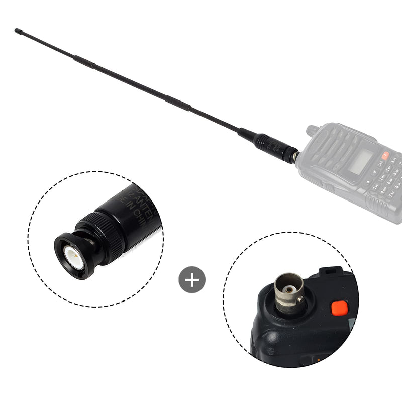 [Australia - AusPower] - TWAYRDIO CB 27MHz Radio Antenna XP-70 11Meter BNC Scanner Antenna for Cobra Midland Uniden Handheld CB Band Radios 