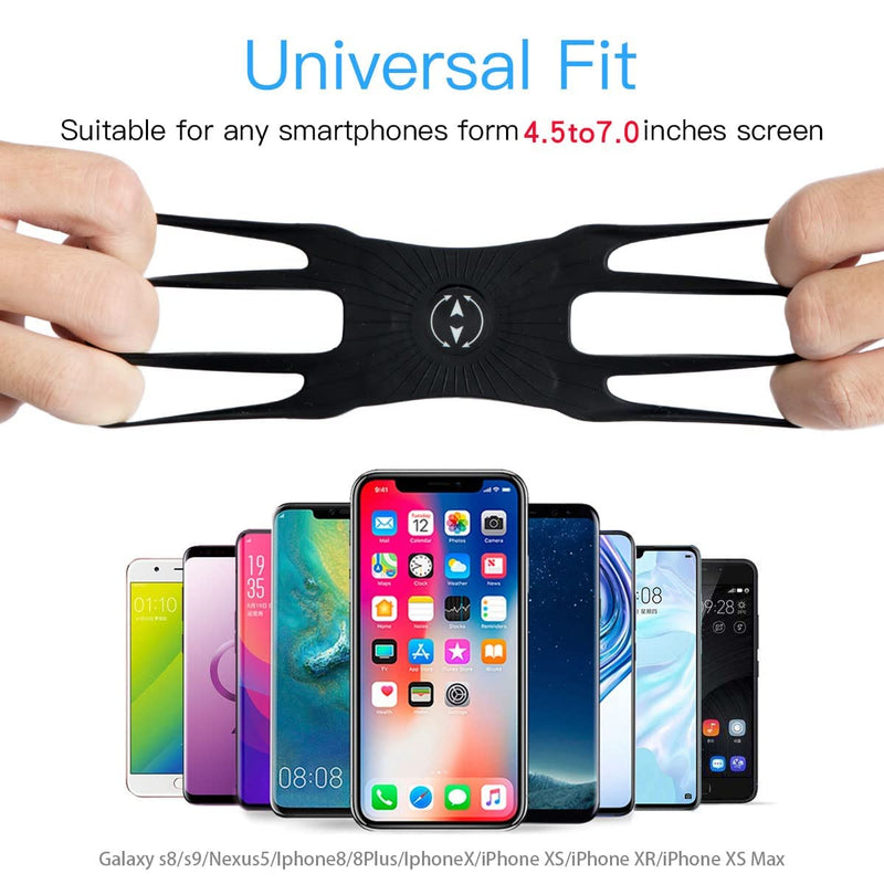[Australia - AusPower] - UI U & I Phone Holder for Running Armband : 360° Rotatable Universal Cell Phone Armbands Case for iPhone Samsung Pixel Smartphones for Workout Exercise Fitness Gym Runners Walking Jogging Sports 