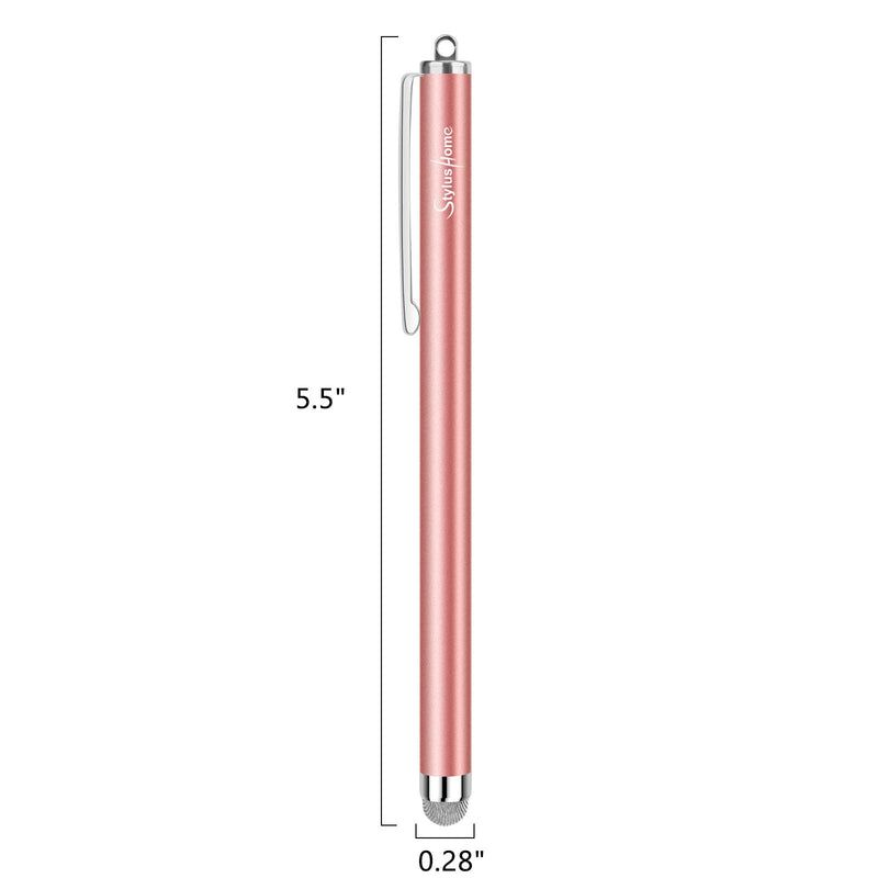 [Australia - AusPower] - StylusHome Stylus Pens for Touch Screens (6 Pcs), Sensitivity Capacitive Stylus Fiber Tips Touch Screen Pen with 6 Extra Replaceable Tips for for iPad iPhone Tablets All Universal Touch Devices 