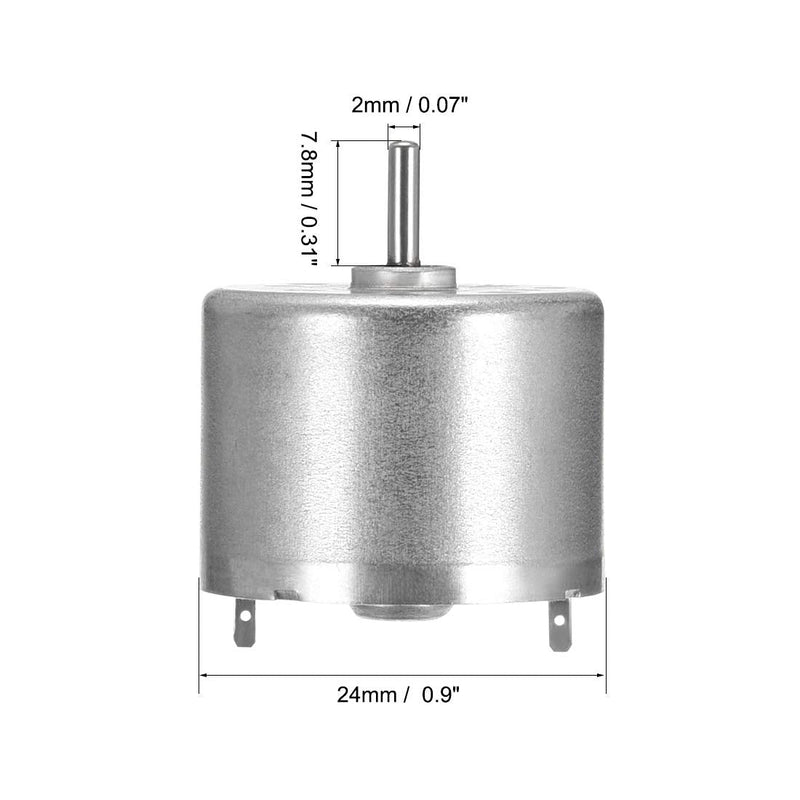 [Australia - AusPower] - uxcell Micro Motor DC 5V 6100-6400RPM High Speed Motor for DIY RC Cars Remote Control 
