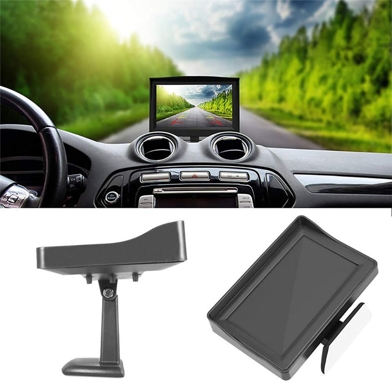 [Australia - AusPower] - Backup Camera 4.3 Inch HD 720P Car Backup Camera for Cars,Trucks,Pickups,Suvs Easy Installation Waterproof Night Vision 12 LED Rear Backup Camera One Power System Reverse/Continuous Use Grid Lines 