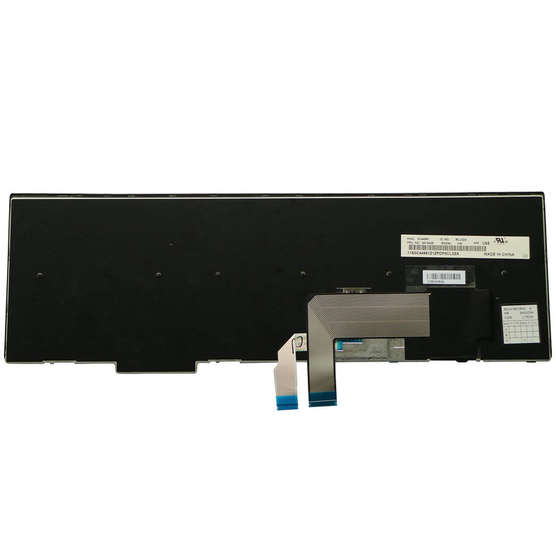 [Australia - AusPower] - AUTENS Laptop Replacement Keyboard for Lenovo ThinkPad T540 T540p L540 W540 W541 T550 W550 W550s T560 L560 L570 P50s Laptop No Backlight (6 Fixing Screws) 