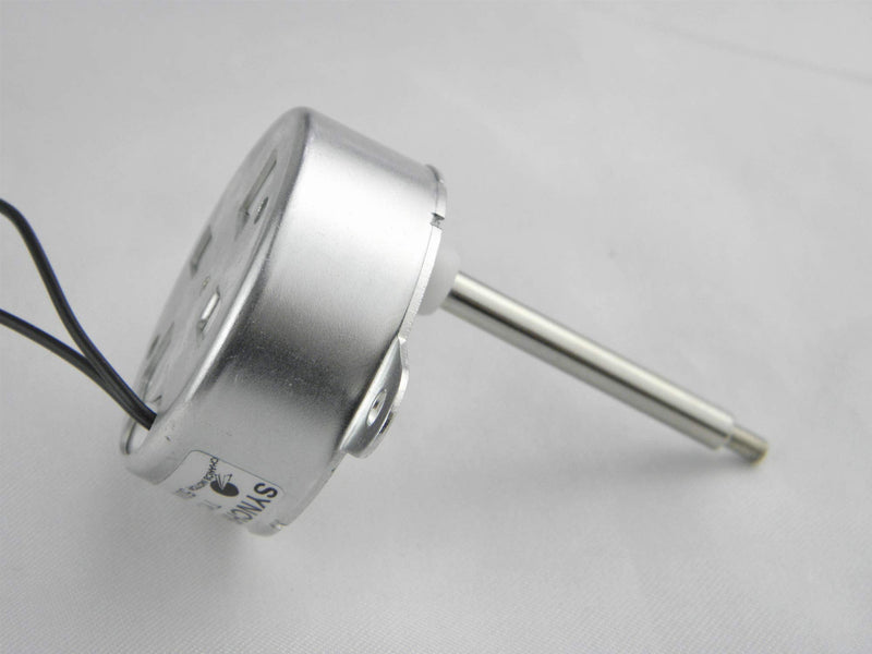 [Australia - AusPower] - CHANCS Synchronous Motor TYC-40 AC 12V 5RPM Shaft Length 4.6cm for Fiber Optic Christmas Ornament (2PCS) 2PCS 