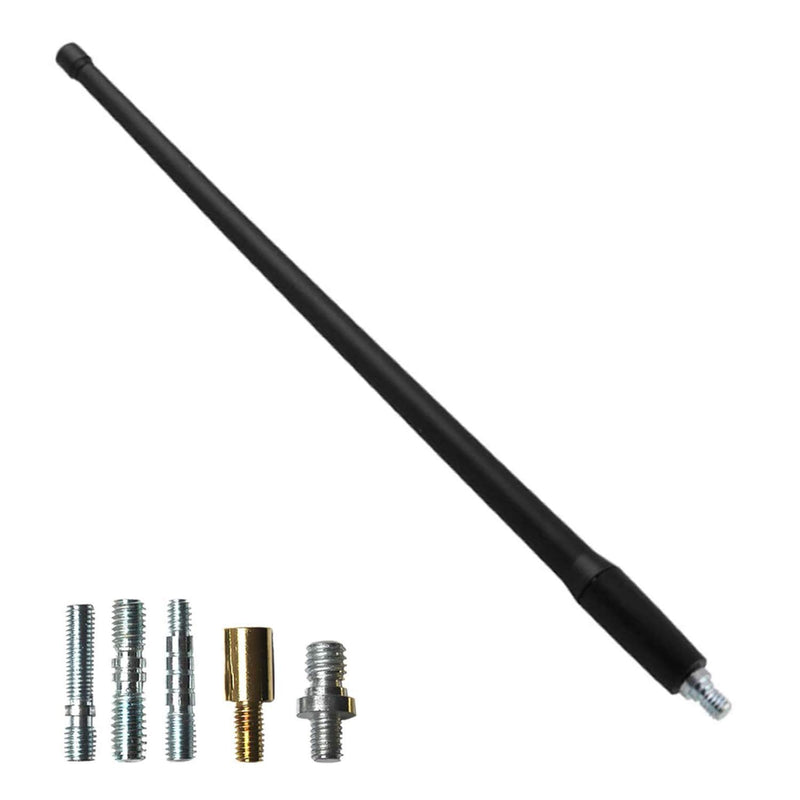 [Australia - AusPower] - Monrand 13 Inches Antenna Replacement for 2007-2019 Jeep Wrangler JK JKU JL JLU Rubicon Sahara, Car Antenna Replacement,Designed for Optimized FM/AM Reception Antenna 01 