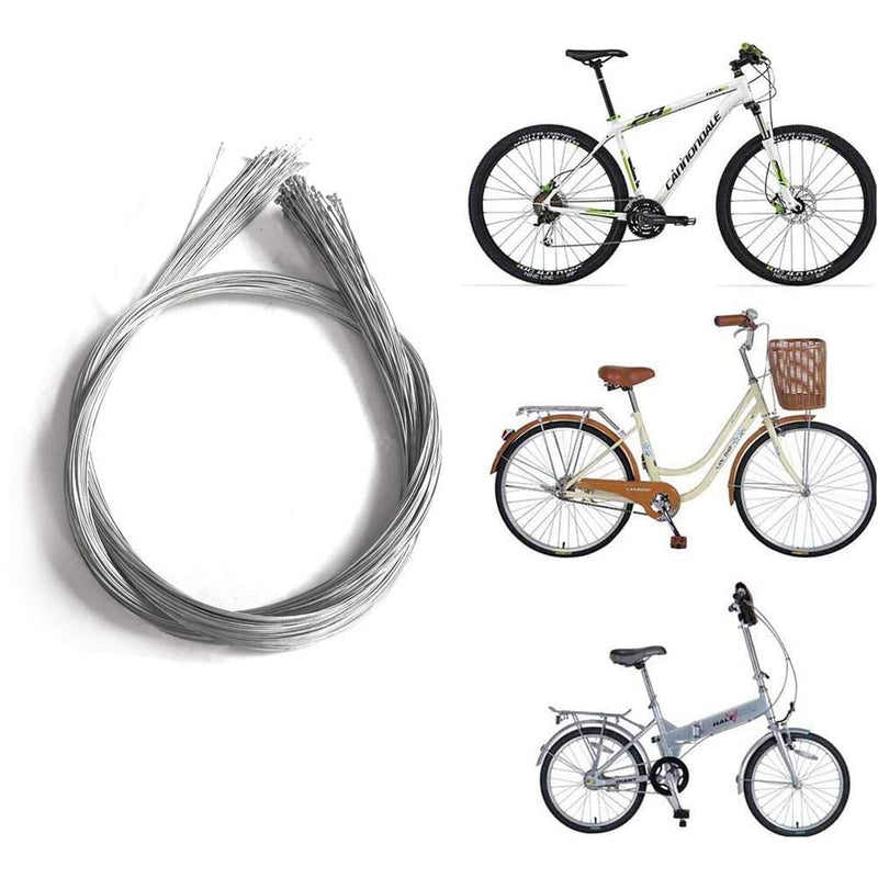[Australia - AusPower] - XIGUI 16 Pcs Shifter Cable- Premium Bike Shift Cable， 1.9 M/ 6.23 ft Length Bike Replaceable Cycling Shifter Cable Stainless Steel Set 