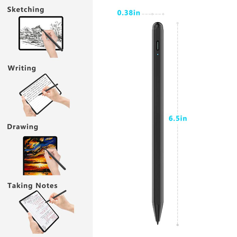[Australia - AusPower] - XIRON Stylus Pen for Apple iPad Pencil with Palm Rejection Paperfeel Screen Protector Compatible with iPad Pro 12.9, High Touch Sensitivity No Glare Scratch for iPad Pro 12.9 Matte Screen Protector 