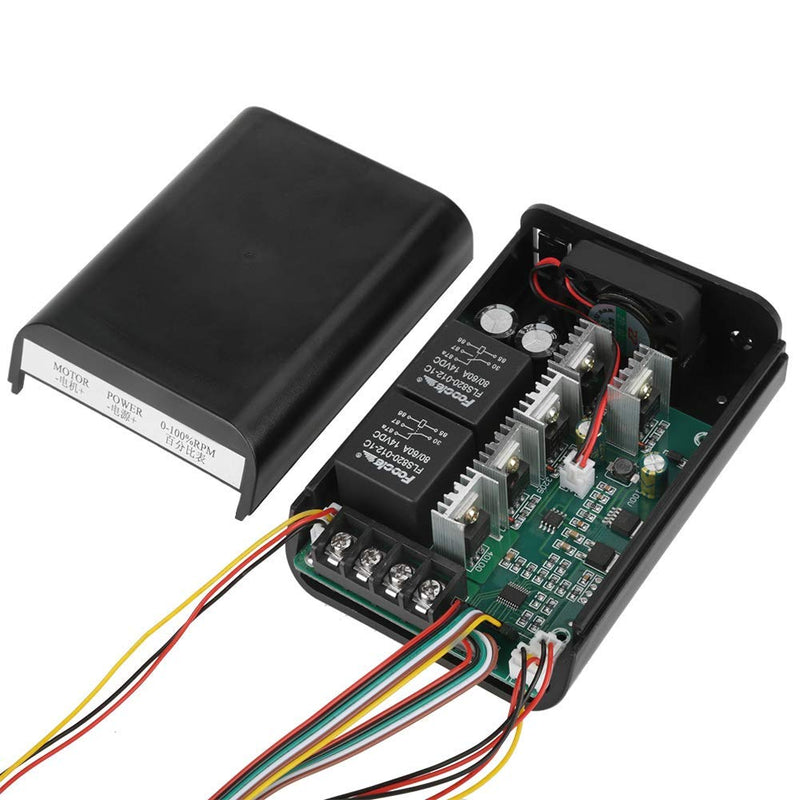 [Australia - AusPower] - ICQUANZX DC Motor Speed Controller, 60A DC10-55V Motor Governor High Power Control Board with Digital Display - 0-100% Adjustable 