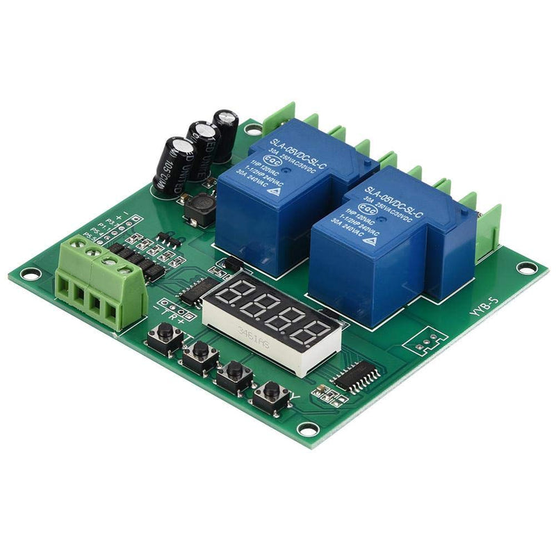 [Australia - AusPower] - YYB-5 12v 24v Forward/Reverse Motor Control Board Two Relay Timing Cycle Module 