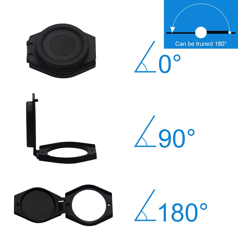 [Australia - AusPower] - Webcam Cover Lens Cap, 3 Pcs Webcam Lens Cover Shutter Hood Cover for Logitech HD Pro Webcam C270/C615/C920/C930e/C922X to Protect Your Privacy and Security 