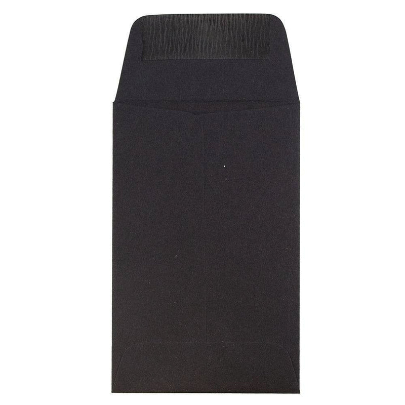 [Australia - AusPower] - JAM PAPER #1 Coin Business Envelopes - 2 1/4 x 3 1/2 - Smooth Black - 50/Pack 