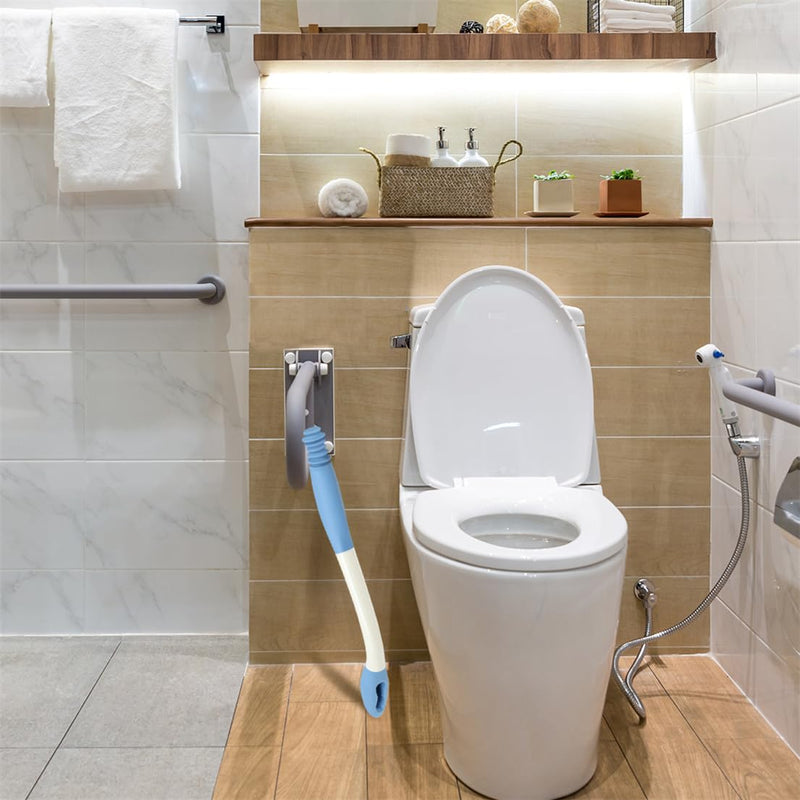 [Australia - AusPower] - Toilet Aids for Wiping, Long Reach Butt Wiper Helper Wand 15" Toilet Aid Tools Comfort Bottom Buddy Wiping Aid for Senoir Pregnant After Surgery Overweight People 