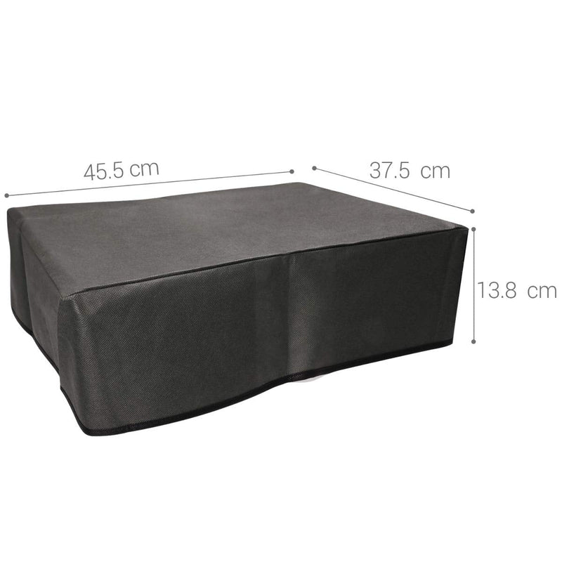 [Australia - AusPower] - kwmobile Cover Compatible with HP Envy 4525 - Dust Cover Printer Protector - Dark Grey 