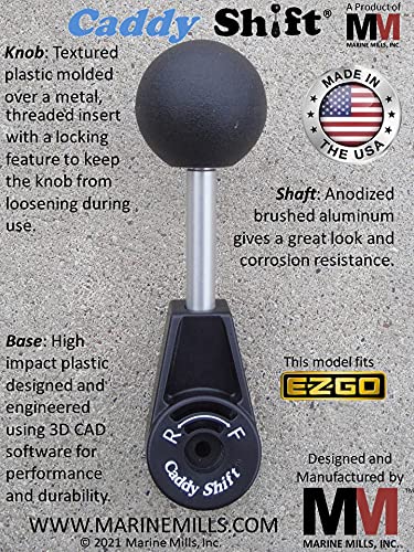 [Australia - AusPower] - Caddy Shift E-Z-GO Golf Cart Shifter, Forward-Reverse Shift Lever, Handle, Knob 
