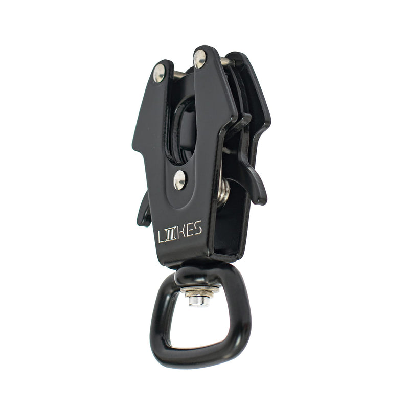 [Australia - AusPower] - LIIIIIIKES Small Frog Clip?Heavy-Duty Quick Release and Locking Dog Leash Buckle for Linking Pet Collar (Square) square 
