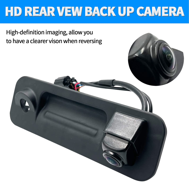 [Australia - AusPower] - Rear View Backup Camera Trunk Reverse Parking Cameras for Hyundai Sonata 2015-2017 Replaces 95760-E6201 95760E6201 
