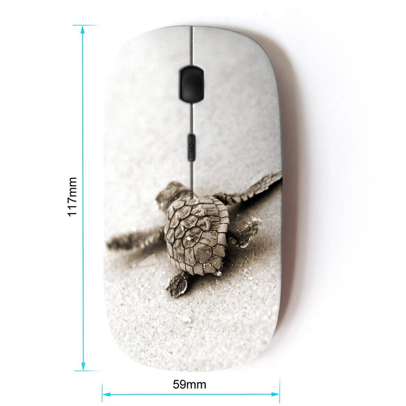 [Australia - AusPower] - KOOLmouse [ Optical 2.4G Wireless Mouse ] [ Turtle Baby Cute Sand Sea Animal Marine ] 