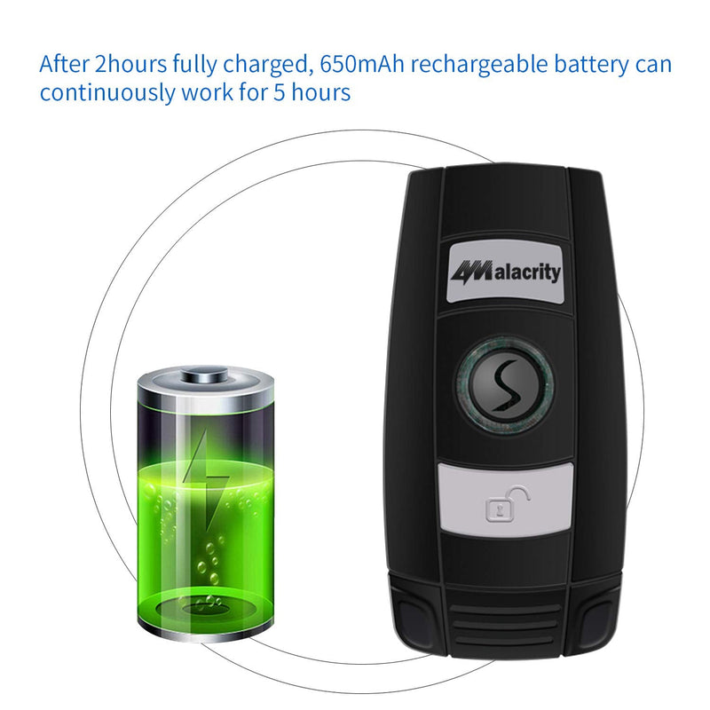 [Australia - AusPower] - 1D 2D Bluetooth Wireless Barcode Scanner,Alacrity Portable QR Handheld Mini Barcode Reader for Windows,Android,iOS,Mac.Able to Scan Codes on Screen 