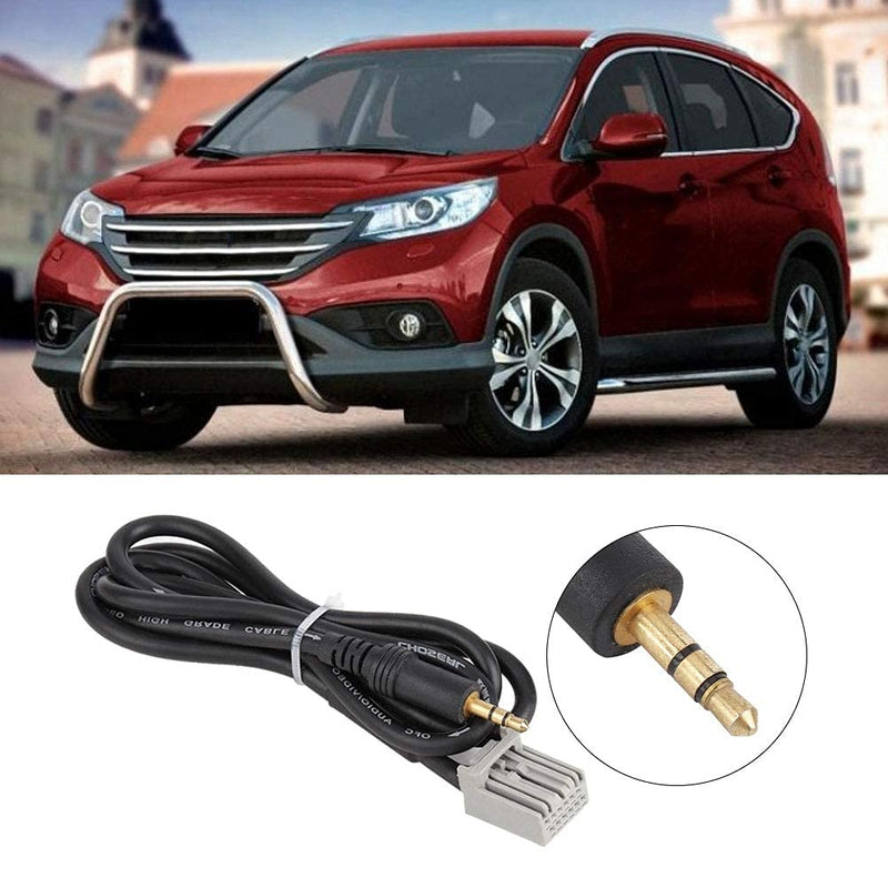 [Australia - AusPower] - KIMISS Audio Cable, 3.5mm Audio Car GPS Cable AUX Adapter for Civic 2006-2013 CRV Accord Input Connector 