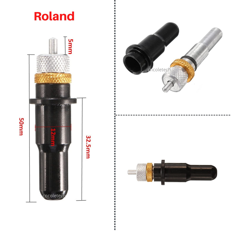 [Australia - AusPower] - 1x HQ Replacement Blade Holder for Rolad Cutter Plotter Black Blade Holder Only 
