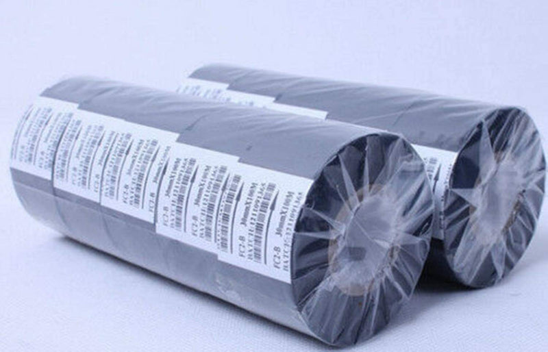 [Australia - AusPower] - Black 2 Rolls Hot Stamp Ribbon FC2 35mm x 100m Thermal Transfer Ribbon for Coder Printer Machine 