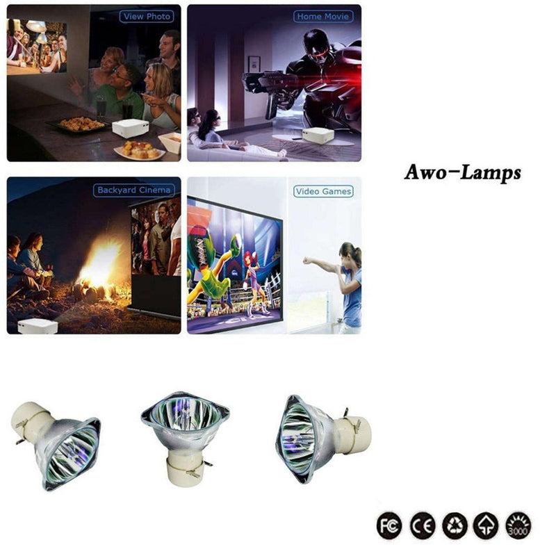 [Australia - AusPower] - AWO Original Projector Lamp Bulb BL-FU260C / SP.72Y01GC01 / NP35LP / NP40LP for OPTOMA EH416,WU416,X416,DH400,DH401,DU380,W416 for NEC NP-V302H,NP-V332W,NP-V332X,V302H,V332W,V332X,VE303G,VE303XG 