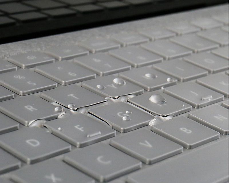 [Australia - AusPower] - ProElife Keyboard Cover Skin for 2021 2020 Microsoft Surface Laptop Go 12.4" & 2022 Surface Laptop Go 2 12.4 inch with Fingerprint Power Button Ultra Thin TPU Keyboard Protector (Transparent) For Surface Laptop Go 12.4 inch 