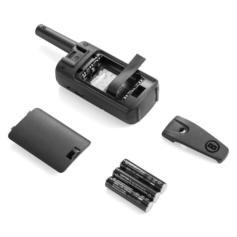 [Australia - AusPower] - New Bushnell LPX150 Walkie Talkie Radio - Reliable Quality, Rugged Design, 0.5W Power for 20 Miles of Range, Two Way Radios Equipped for Wherever Life Takes You (2 Pack) 