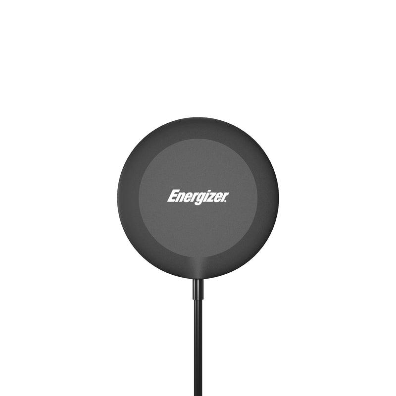 [Australia - AusPower] - Energizer WCP119 15W Magnetic Wireless Charger｜Strong Magnetic Alignment｜7.5W Fast Charger for The New iPhones｜10W/15W Fast Charge for Qi Compatible Devices｜Type-C Cable｜iPhone, Samsung, and More 