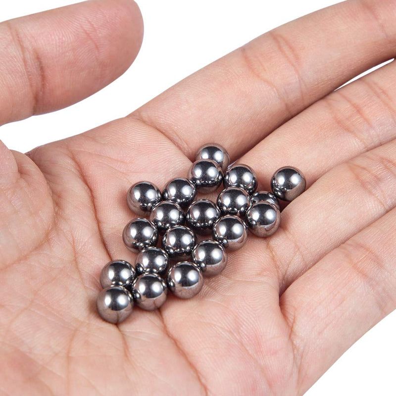 [Australia - AusPower] - Breezliy 600 Piece 6 Sizes Assorted Loose Bicycle Bearing Balls 1/4" 7/32" 3/16" 5/32" 1/8" and 3/32" 600PCS 6 Sizes chrome steel Ball 