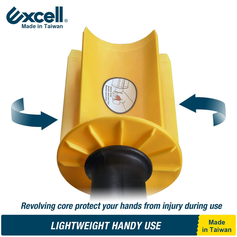 [Australia - AusPower] - Excell Mini Stretch Wrap Film Dispensers (3"Core), Handy Wrappers, Hand Held Stretch Film Dispenser with Brake, Use for Office, Home, Stores and Warehouses 