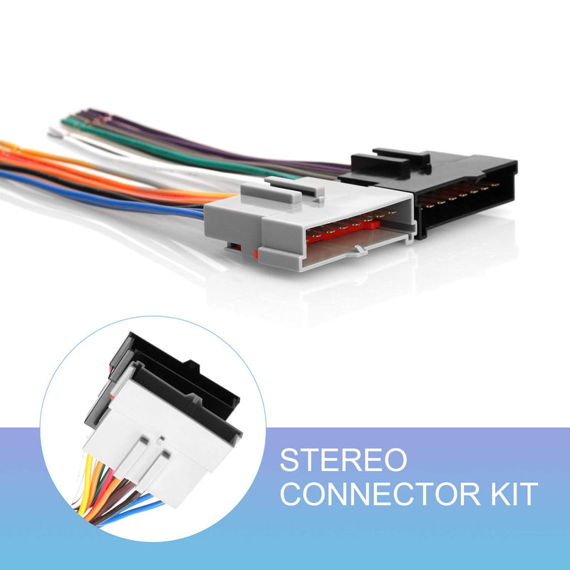 [Australia - AusPower] - RDBS Car Wire Harness Kit to Install Aftermarket Stereo Receiver Fit for 1986-2004 Ford Vehicles 