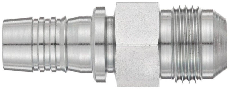 [Australia - AusPower] - Aeroquip 1SA12MJ12 Carbon Steel Global Crimp Hose Fitting JIC 37 Degree Male Rigid, Straight, 3/4" Hose ID, 3/4" Tube Size 